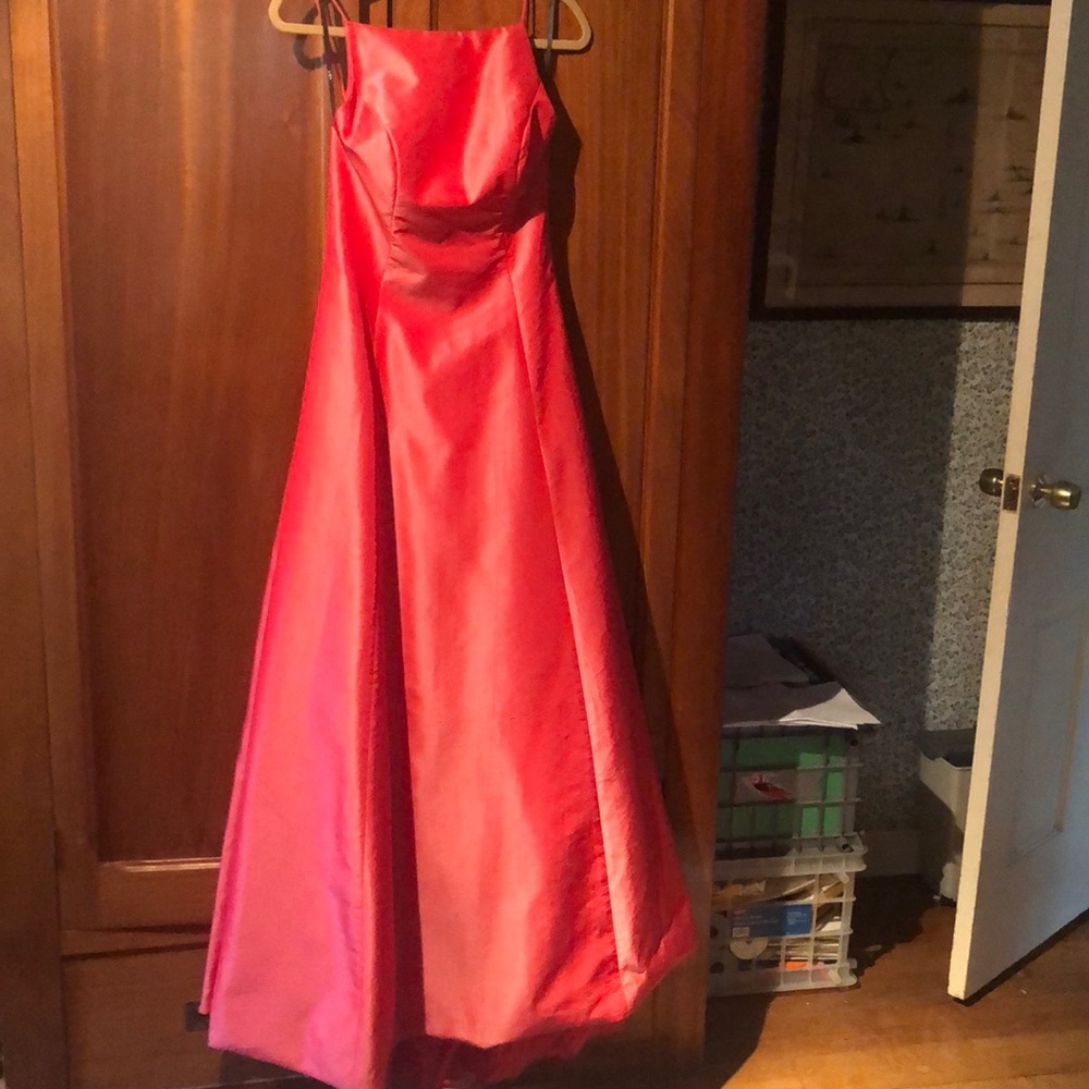 a.b.s dress w/matching shawl